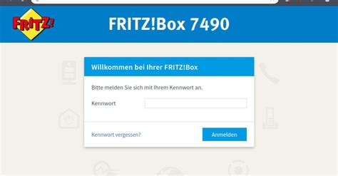 fritz box 7590 einloggen windows 10